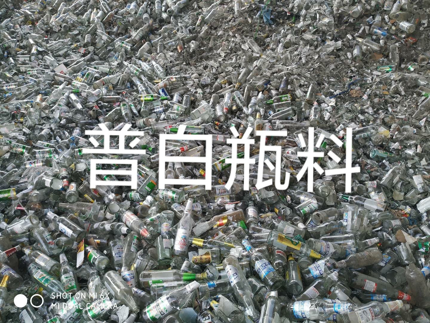 金湖普白瓶料回收